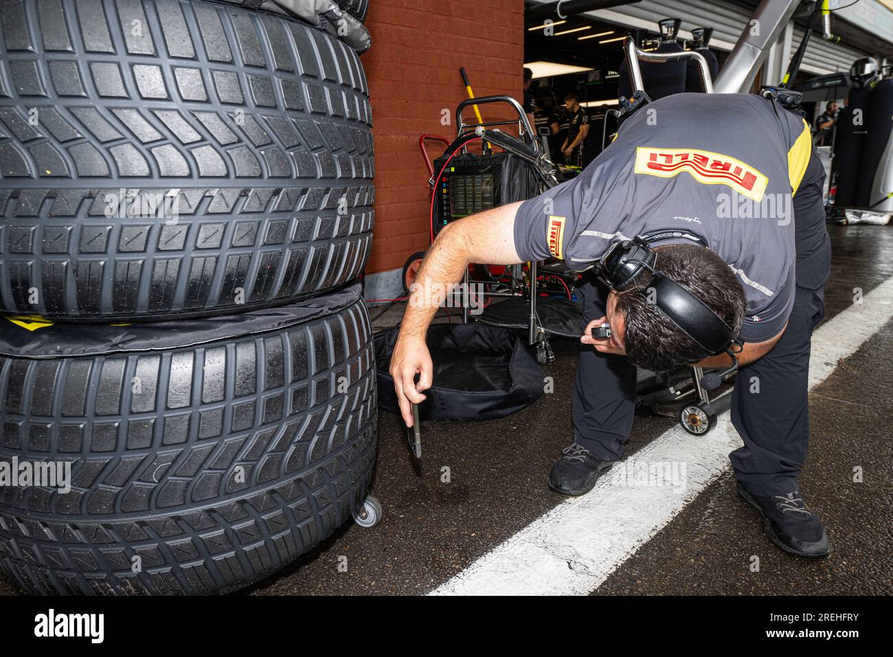 Formula one engineer hires stock photography and images Alamy