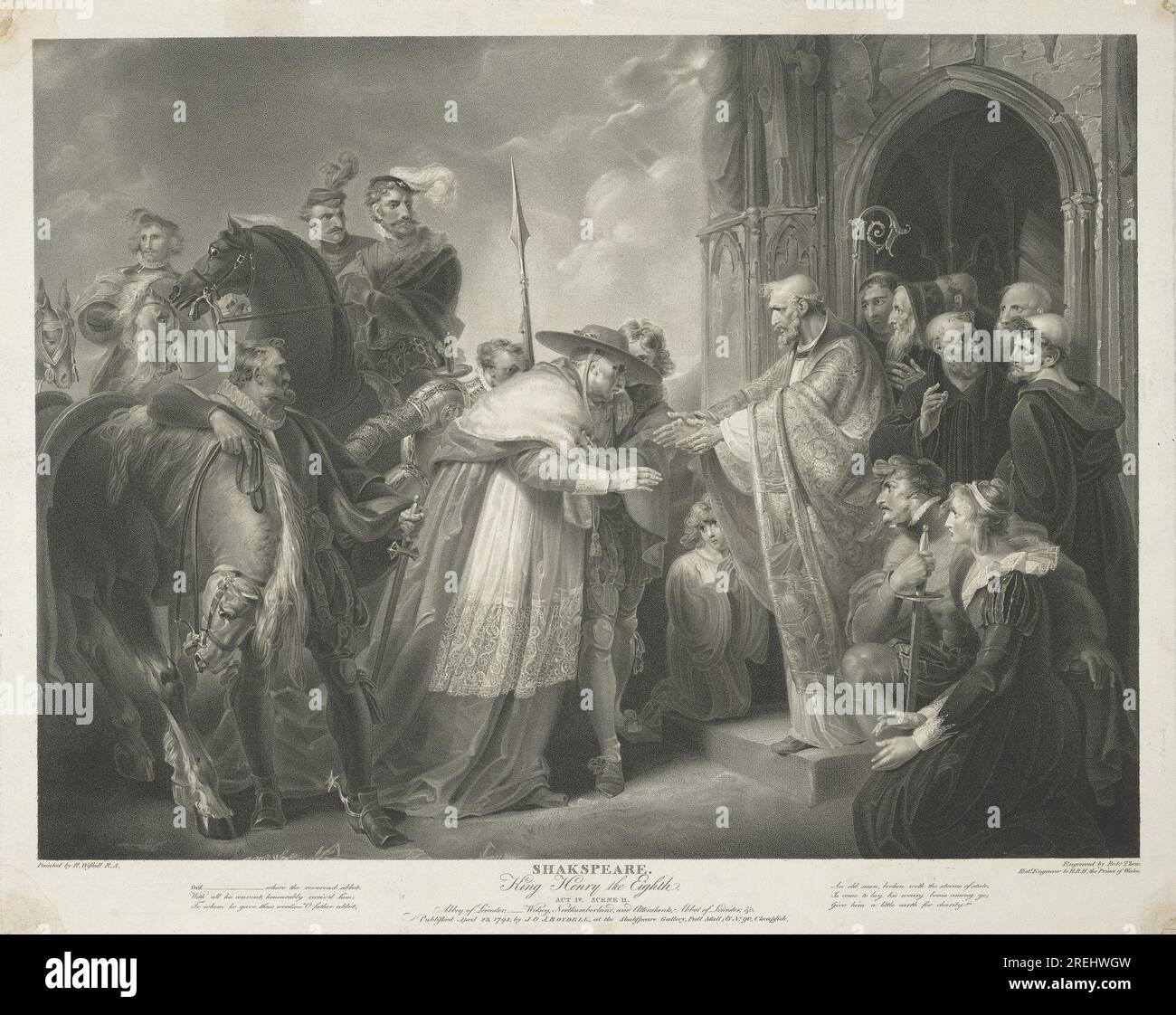 King henry the eighth act iv scene ii abbey of leicester wolsey