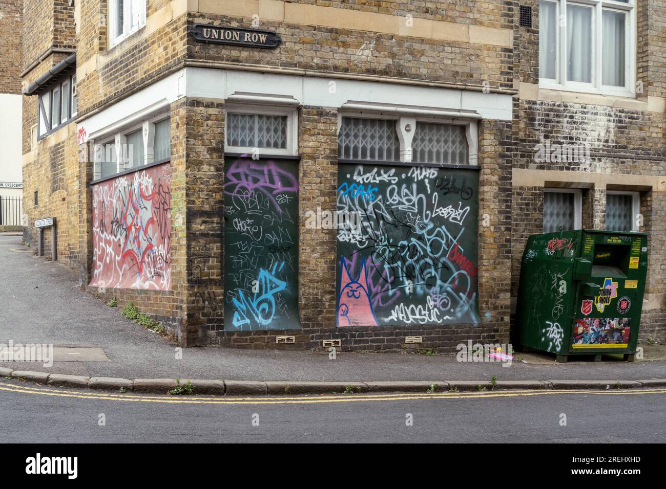 abandoned buildings in Margate, Kent, UK Stock Photo Alamy
