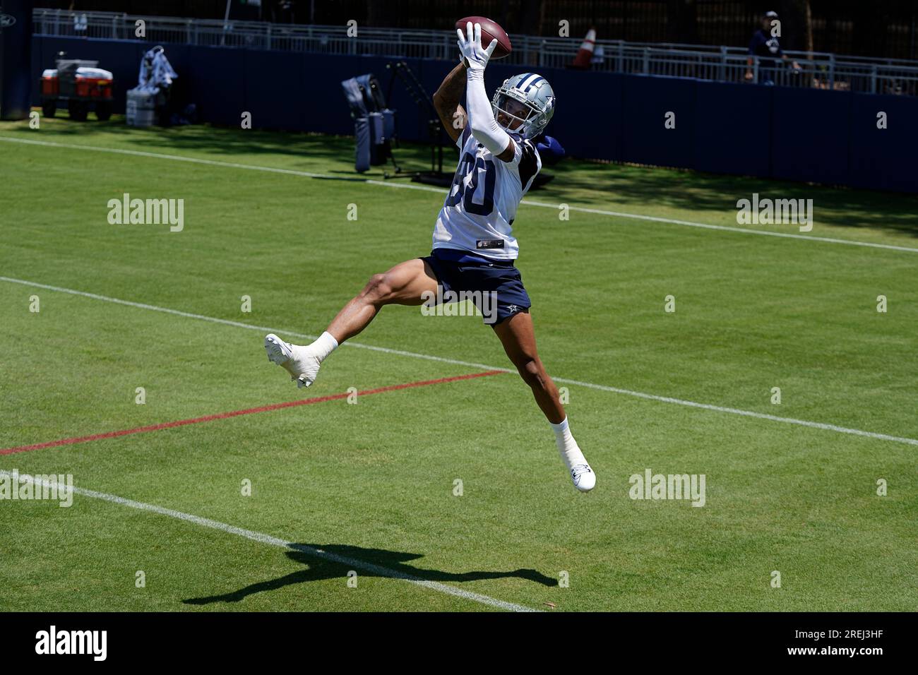 Dallas Cowboys wide receiver Tyron Johnson (80) is seen after an NFL  football game against the Jacksonville Jaguars, Saturday, Aug. 12, 2023, in  Arlington, Texas. Jacksonville won 28-23. (AP Photo/Brandon Wade Stock  Photo - Alamy