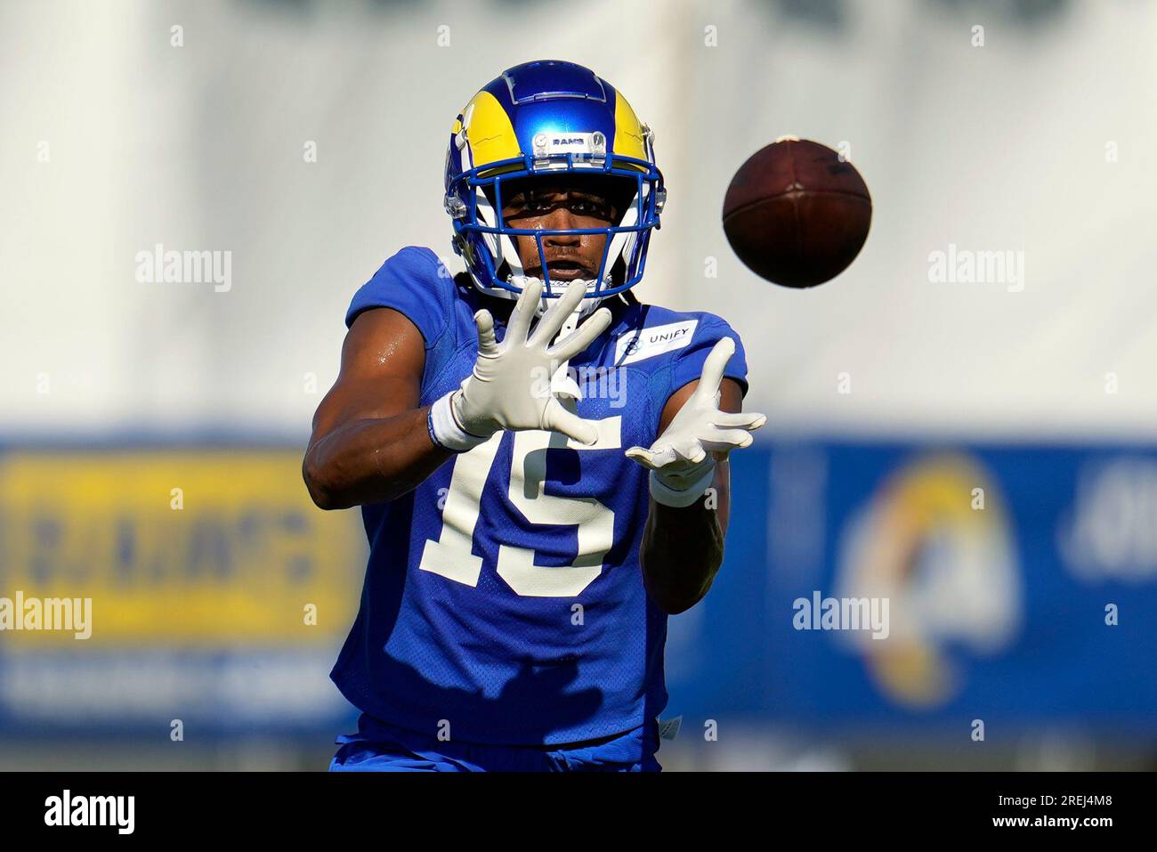 IRVINE, CALIFORNIA - 30 JAN 2022: Helmets for the Cincinnati