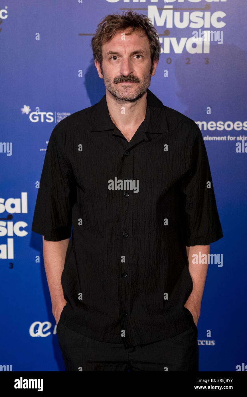 Actor Julián Villagrán poses during the photocall prior to the 