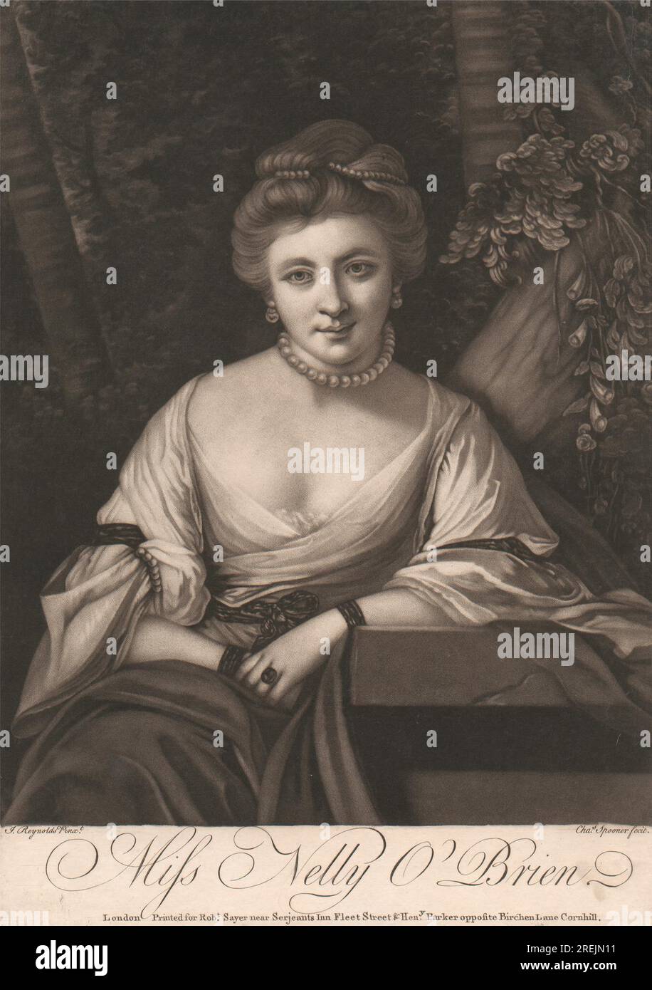 Miss Nelly O' Brien by Charles Spooner Stock Photo Alamy