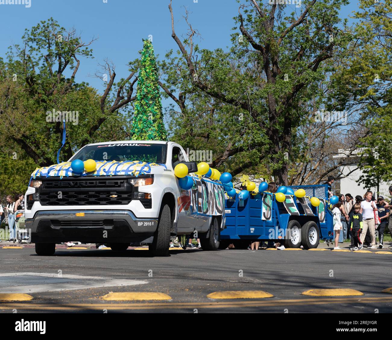 Davis, CA April 15 2023. Picnic Day parade at the University of