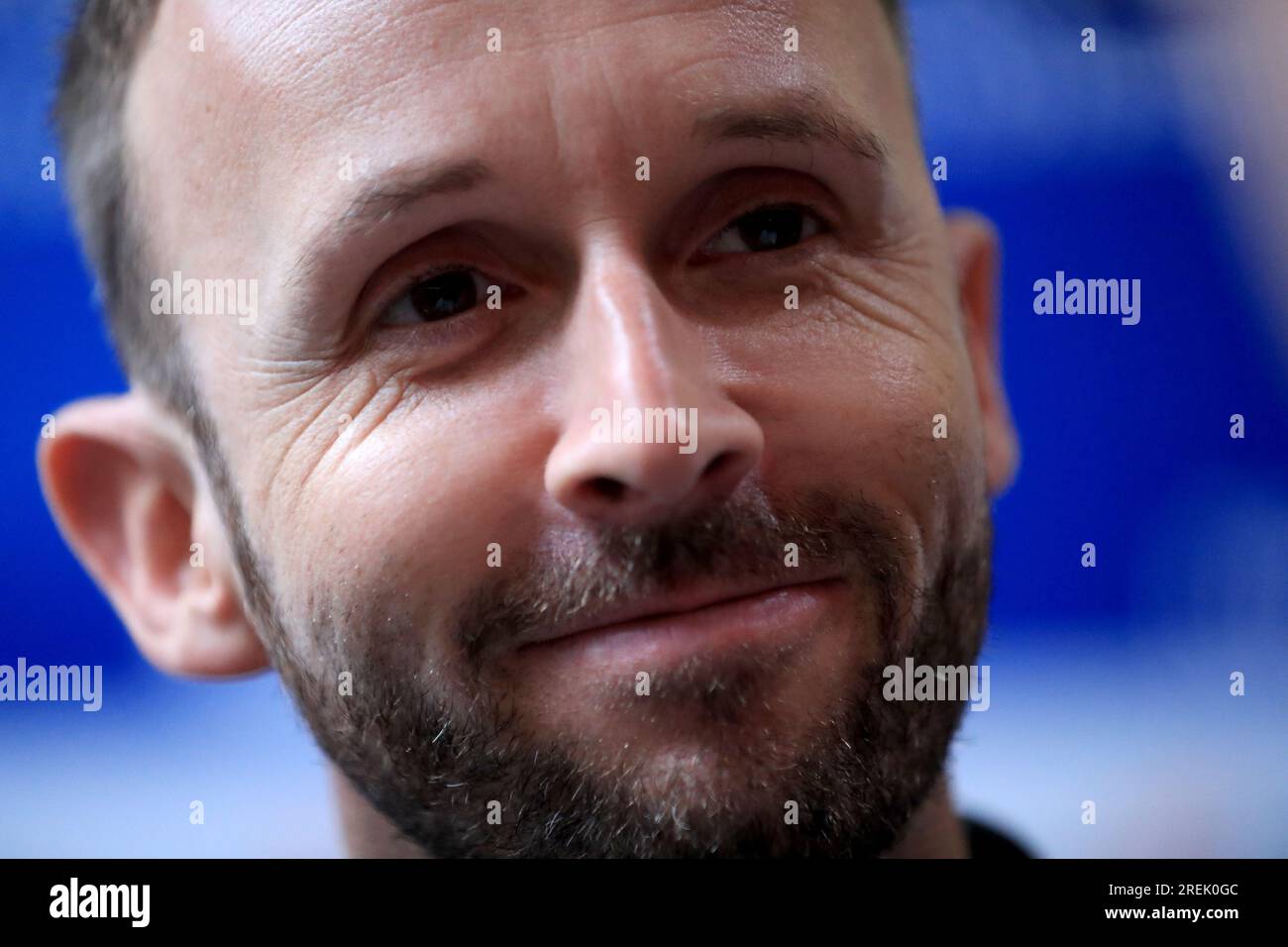 NEOM McLaren’s Rene Rast during a press conference ahead of the 2023 ...