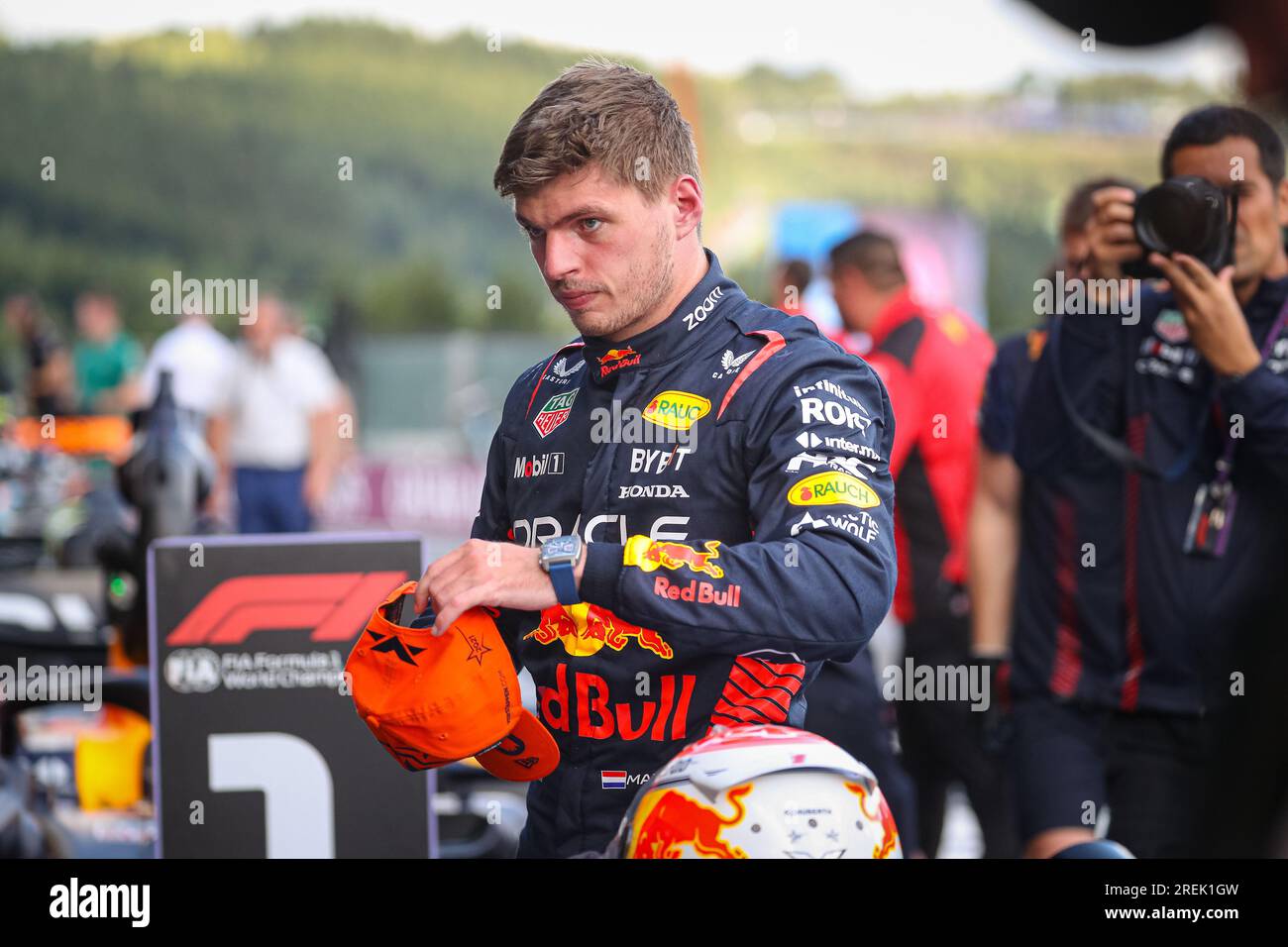 #01 Max Verstappen, (NED) Oracle Red Bull Racing, Honda during the ...