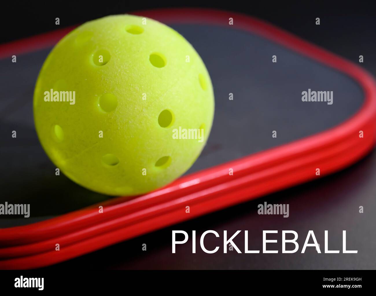 The game of pickleball Stock Photo Alamy