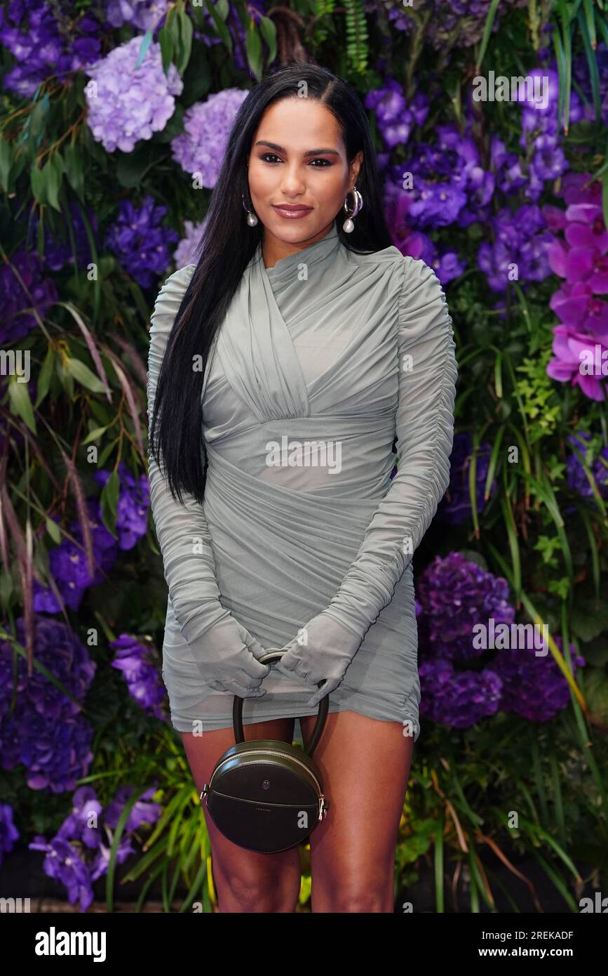 Saffron Hocking attending the Red carpet gala event, TheMikeGala