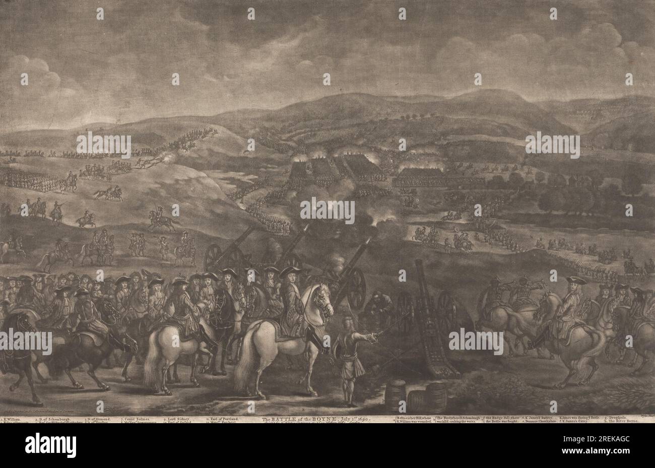 Battle of the boyne 1690 hi-res stock photography and images - Alamy