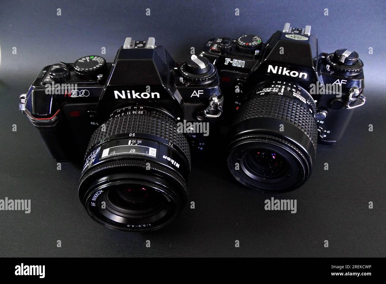 Old cameras are nice to remember Nikon N2020 / F501 Stock Photo Alamy
