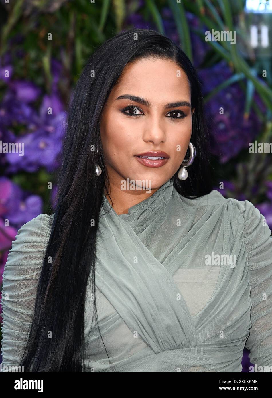 London, UK. July 28th, 2023. Saffron Hocking arriving at The Mike Gala