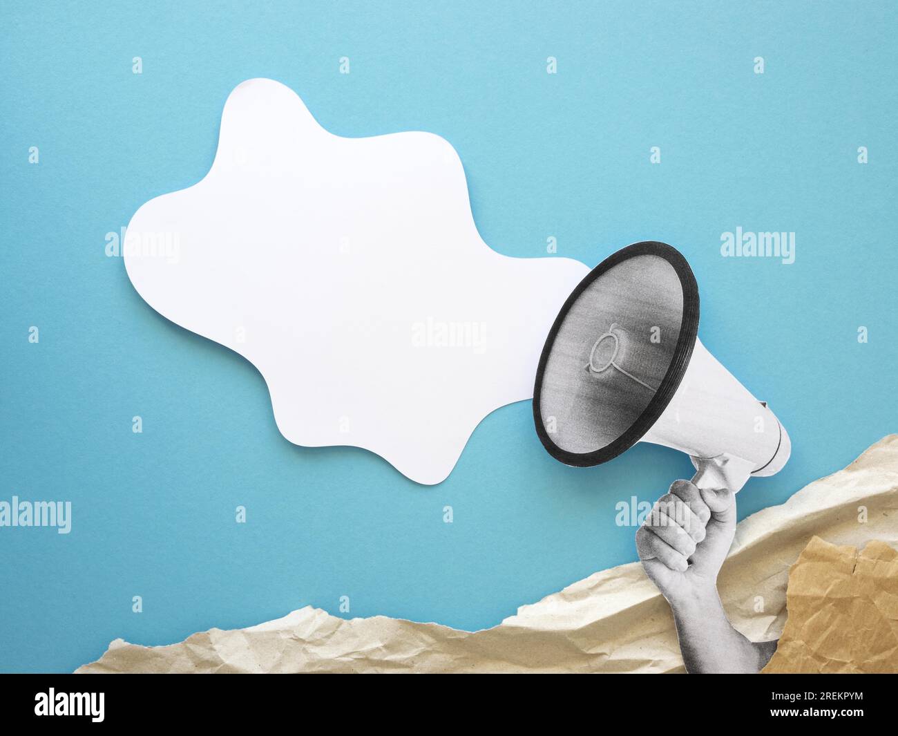 Black lives matter movement with text bubble. Resolution and high quality beautiful photo Stock Photo