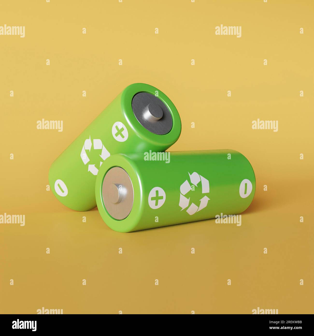3d battery recycling. Beautiful photo Stock Photo Alamy