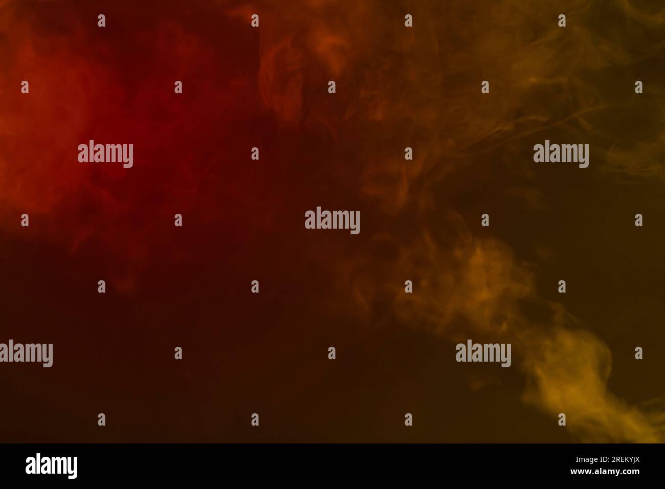 Yellow smoke mixing with red. High resolution photo Stock Photo - Alamy