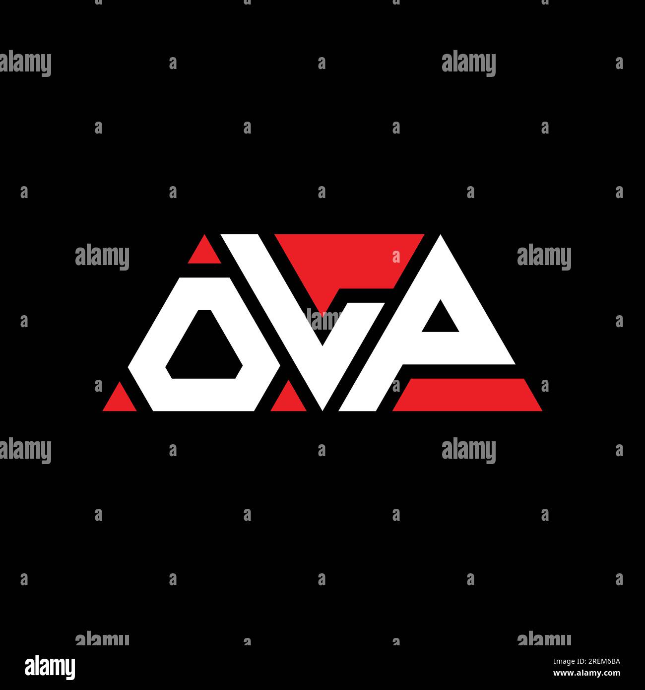 OLP triangle letter logo design with triangle shape. OLP triangle logo ...