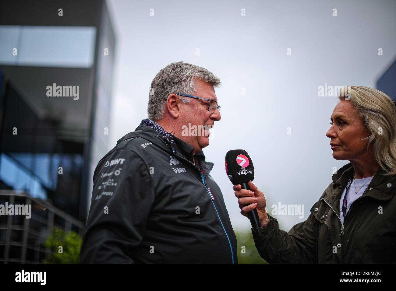 Otmar Szafnauer Team Principal Alpine F1 during the Belgian GP, Spa ...