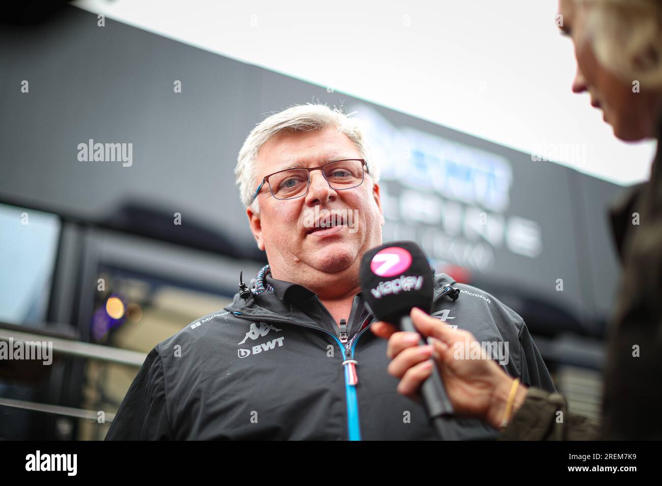 Otmar Szafnauer Team Principal Alpine F1 during the Belgian GP, Spa ...