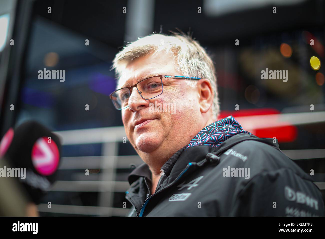 Otmar Szafnauer Team Principal Alpine F1 during the Belgian GP, Spa ...