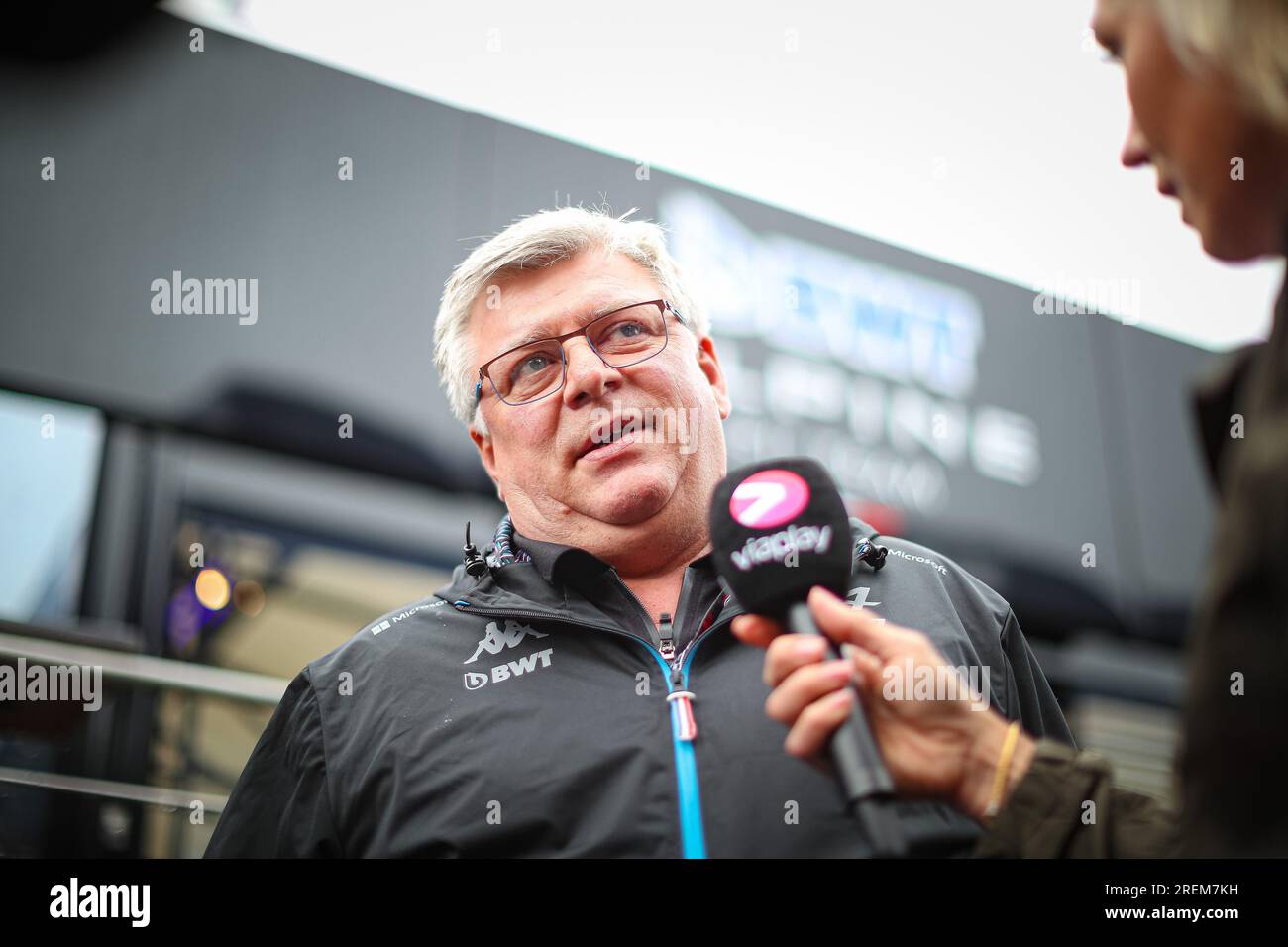 Otmar Szafnauer Team Principal Alpine F1 during the Belgian GP, Spa ...