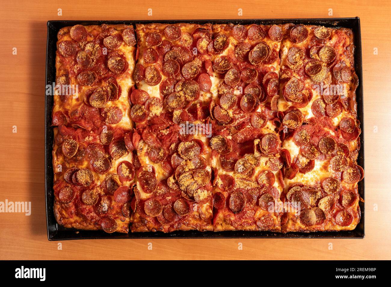 Cup and char pizza Stock Photo Alamy