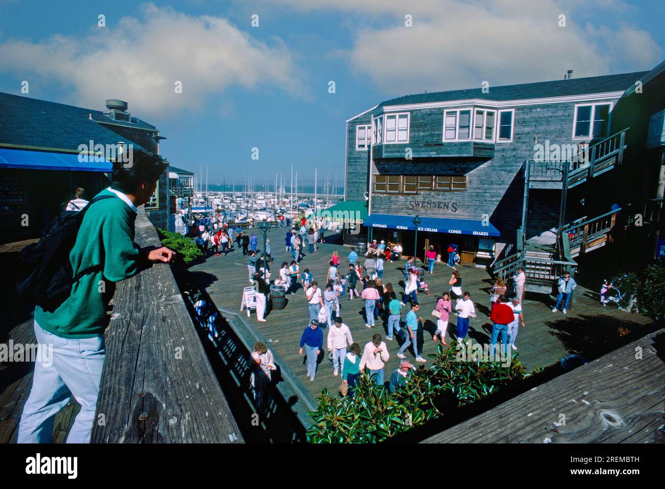 Pier 39, the Embarcadero, San Francisco, California, USA Stock Photo