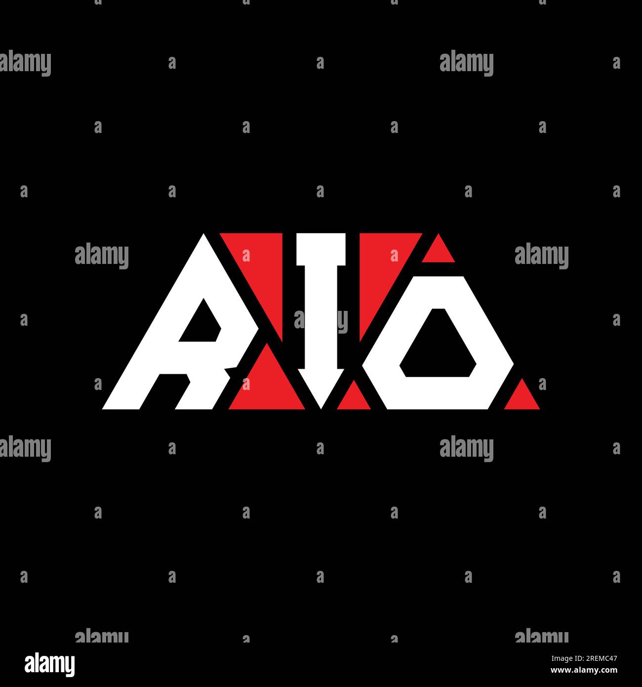 Rio letter Stock Vector Images - Alamy