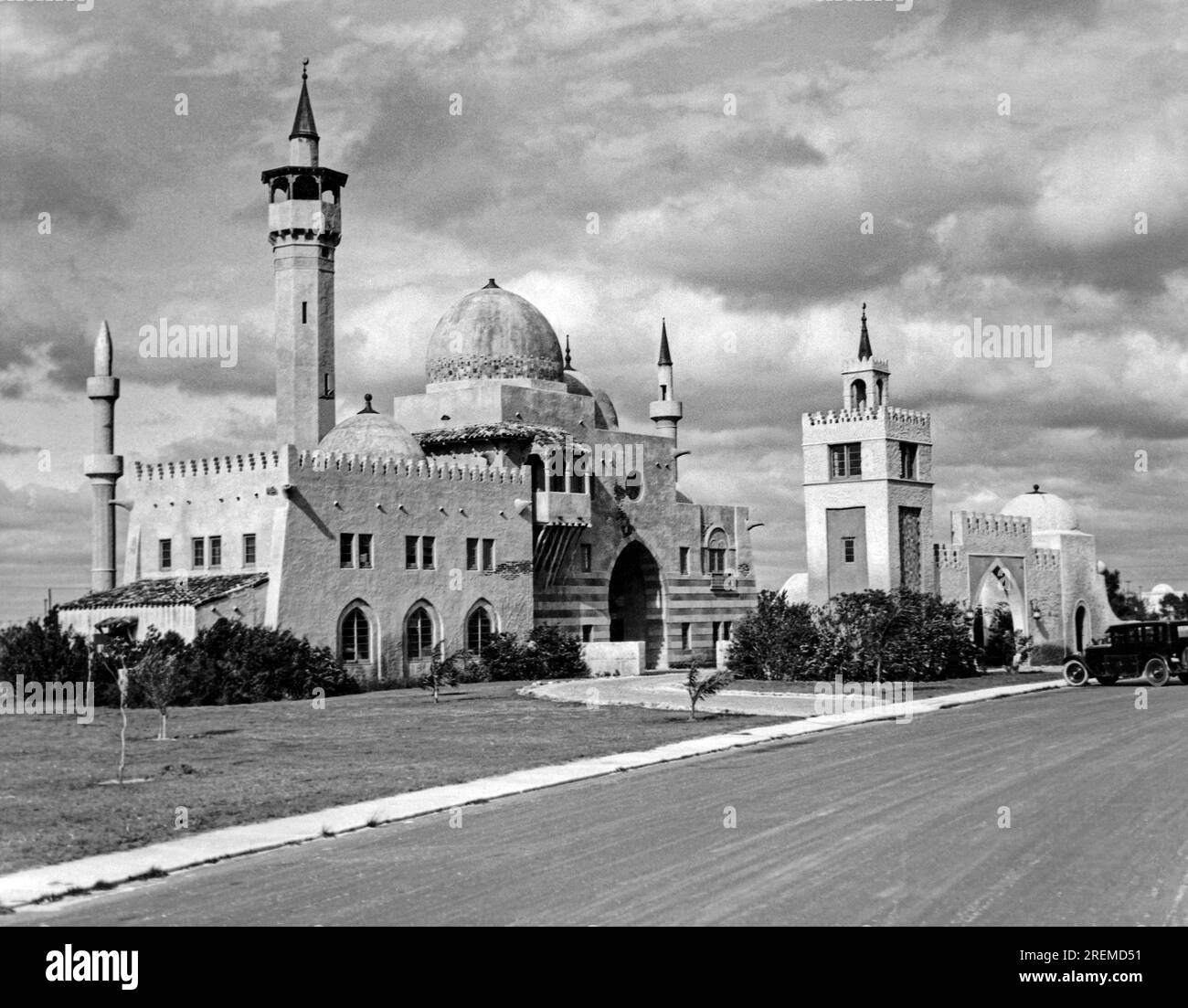 Opa Locka Florida 1932 The city hall in Opa Locka a suburb of Miami Opa Locka Florida 1932 The city hall in Opa Locka a suburb of Miami
