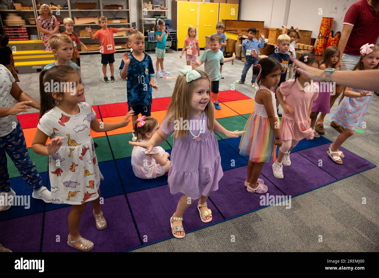 Marietta Georgia USA. 28th July 2023. Stephen Beehler dances