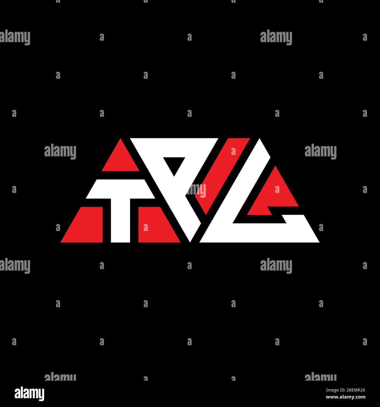 TPL triangle letter logo design with triangle shape. TPL triangle logo design monogram. TPL