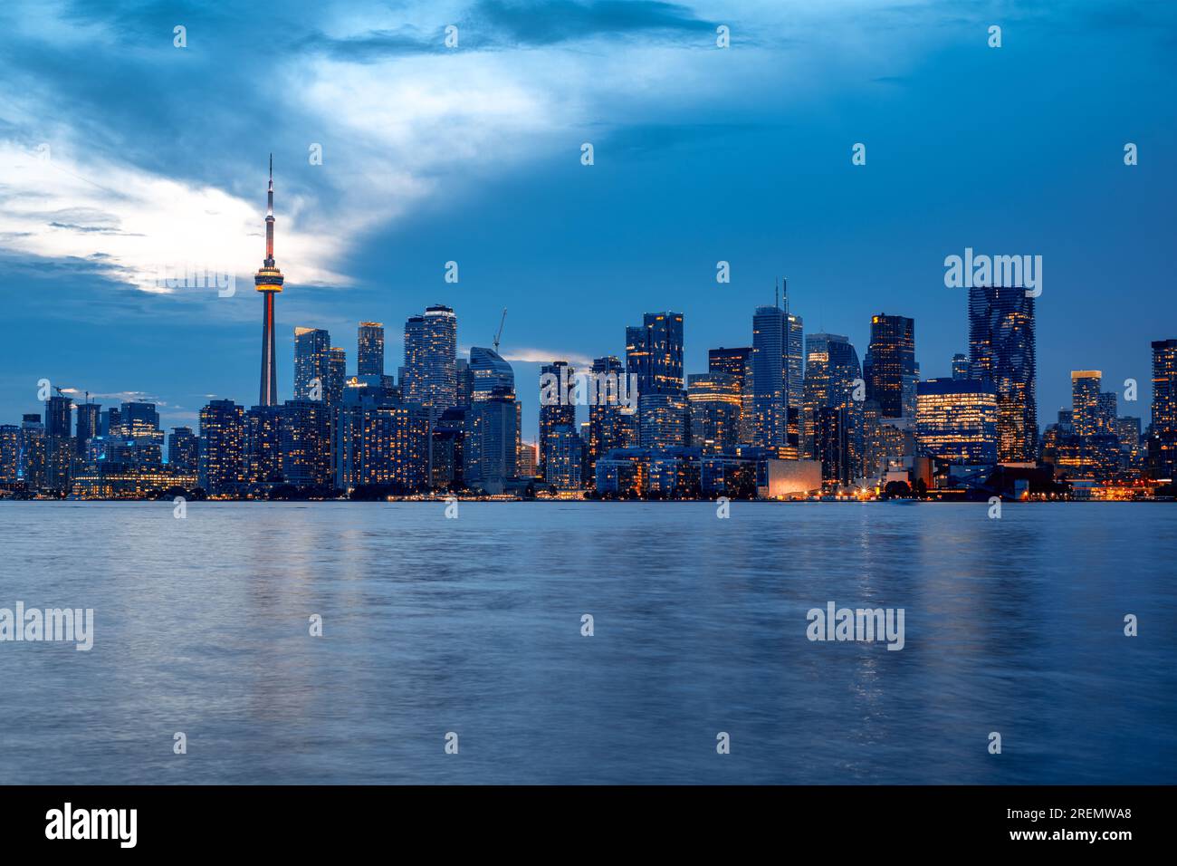 Toronto, Ontario Skyline Stock Photo