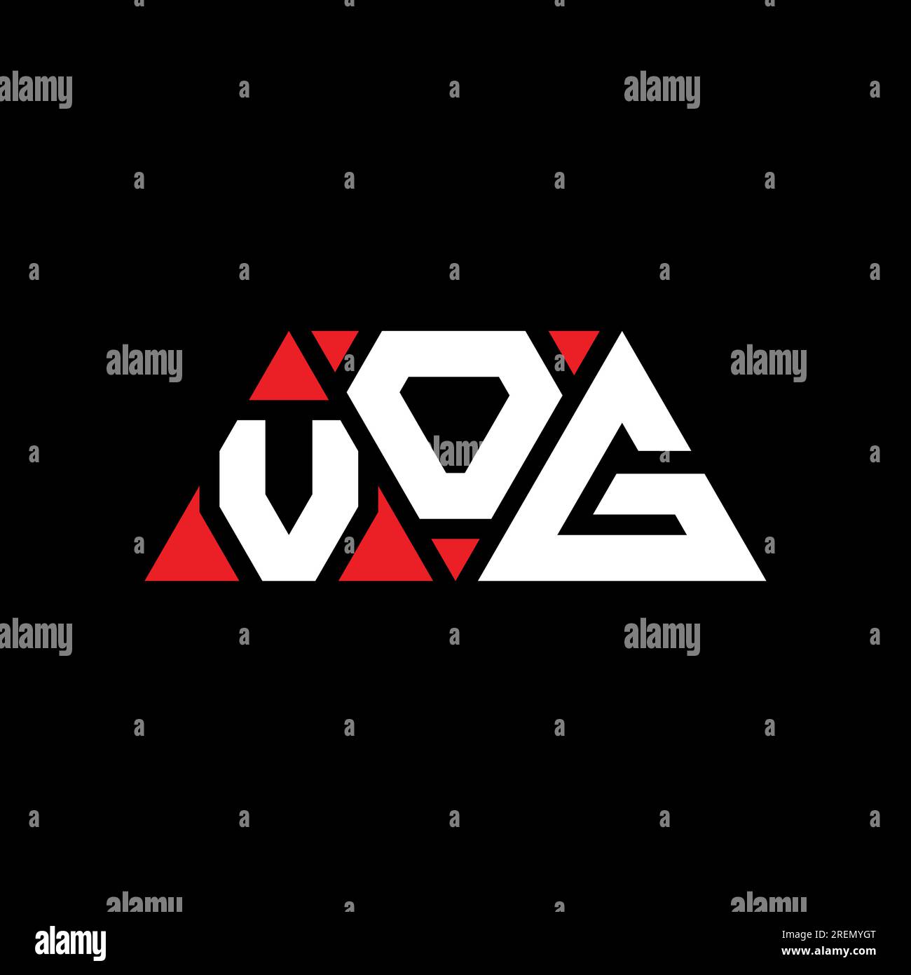 Vog logo design Stock Vector Images - Alamy