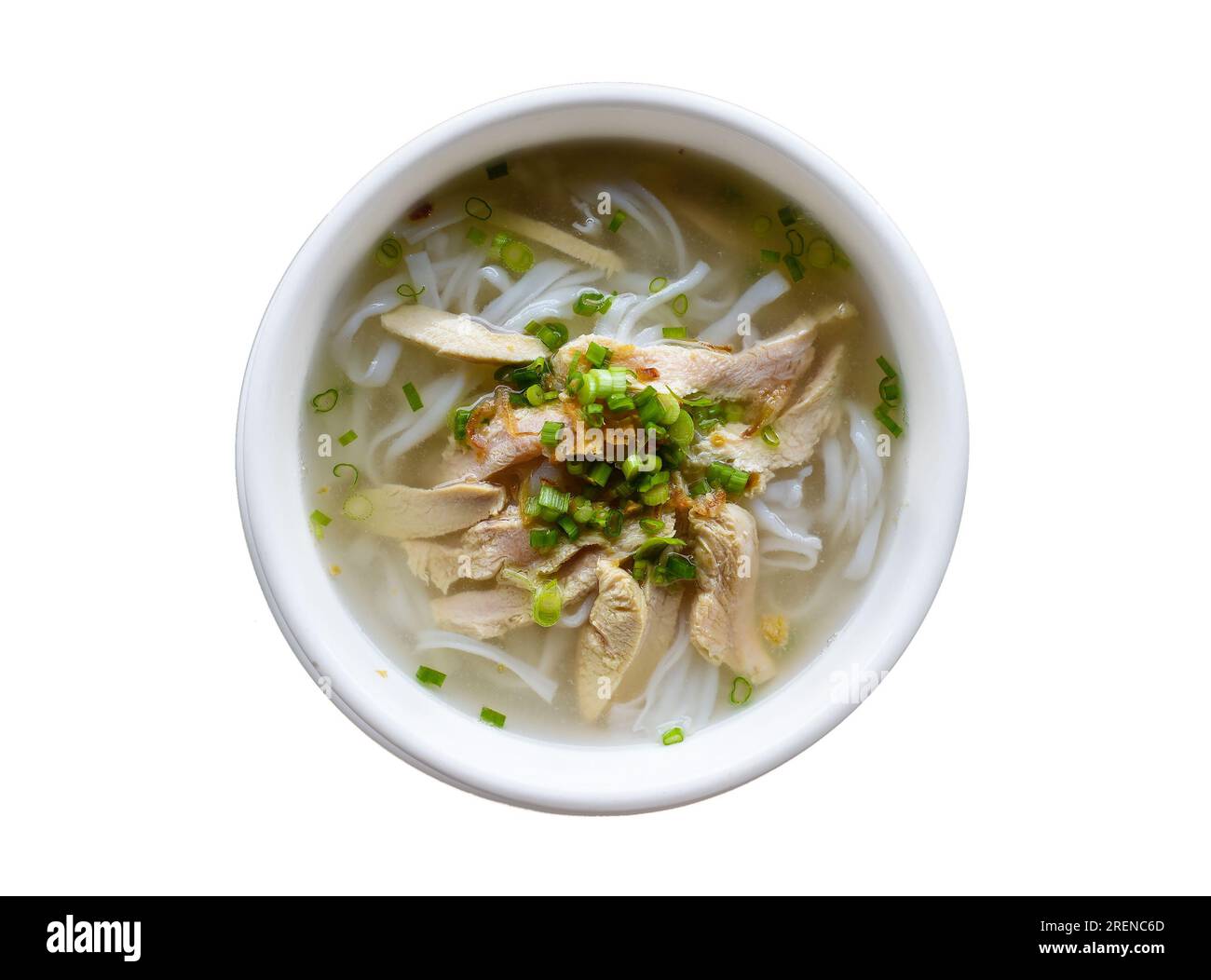 Vietnamese traditional soup Pho ga with chicken Stock Photo - Alamy