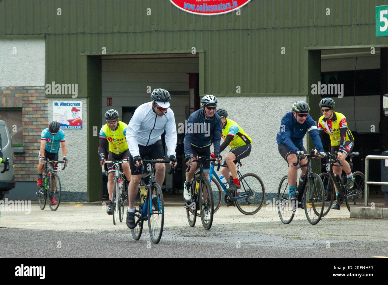 Saturday 29 Jul 2023 Drimoleague, West Cork, Ireland; A charity cycle