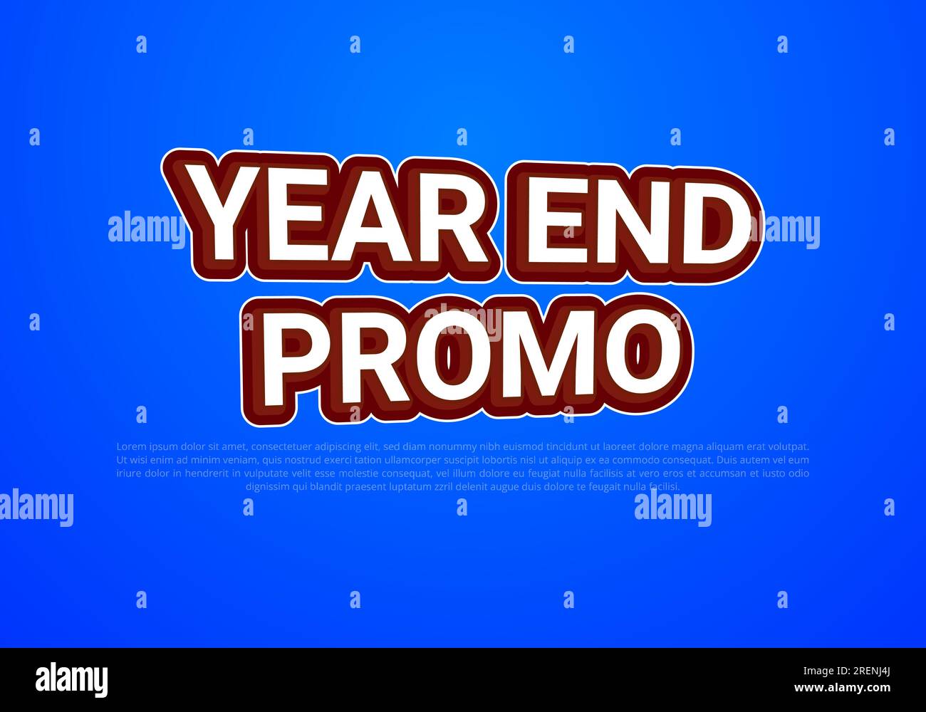 Crunchy text effect template with 3d bold style use for logo Pro Vector Stock Vector