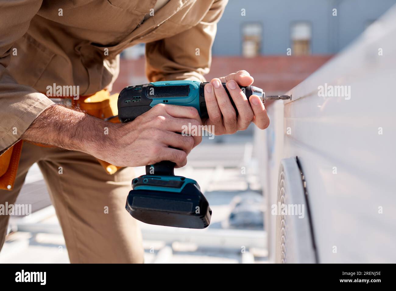 Tech tools in architecture hi-res stock photography and images - Alamy