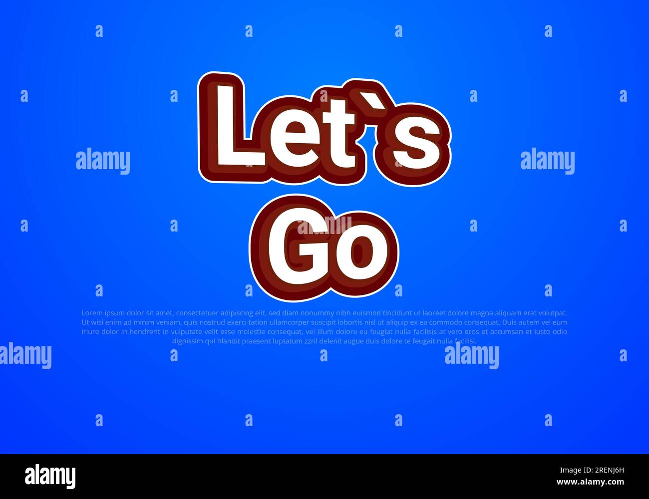 Crunchy text effect template with 3d bold style use for logo Pro Vector Stock Vector