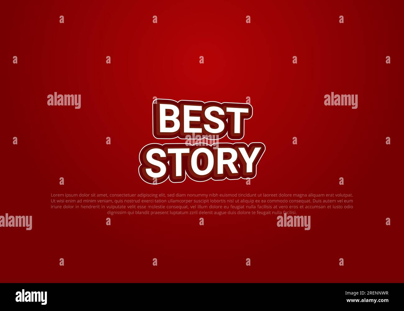 Crunchy text effect template with 3d bold style use for logo Pro Vector Stock Vector