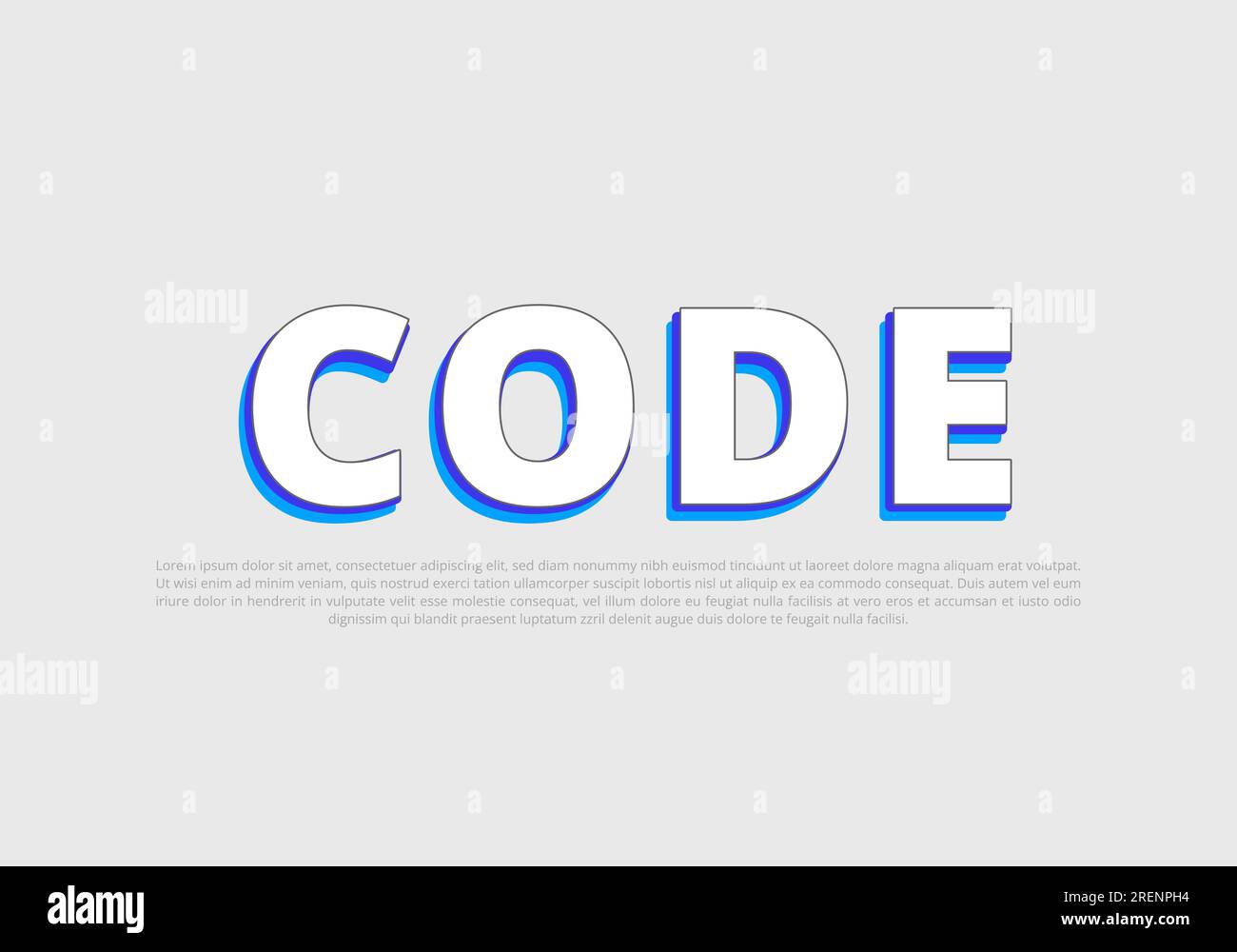 Crunchy text effect template with 3d bold style use for logo Pro Vector ...