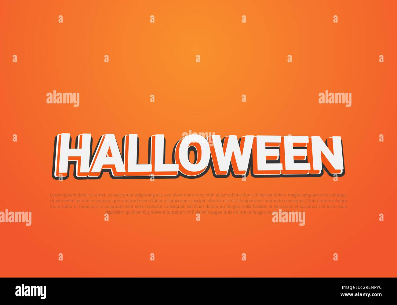 Crunchy text effect template with 3d bold style use for logo Pro Vector ...