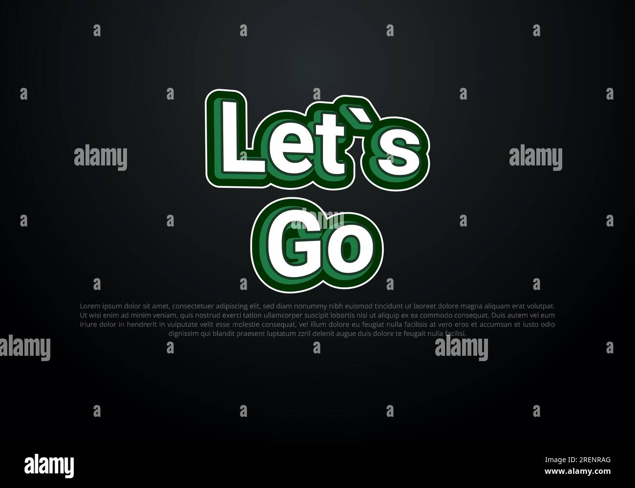 Crunchy text effect template with 3d bold style use for logo Pro Vector Stock Vector