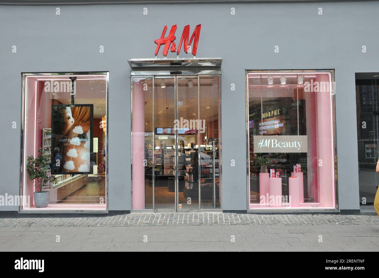 29 July 2023/Sale at swedish retail H&M store in danish capital Copenhagen Denmark. Joseph Pictures Stock Photo - Alamy