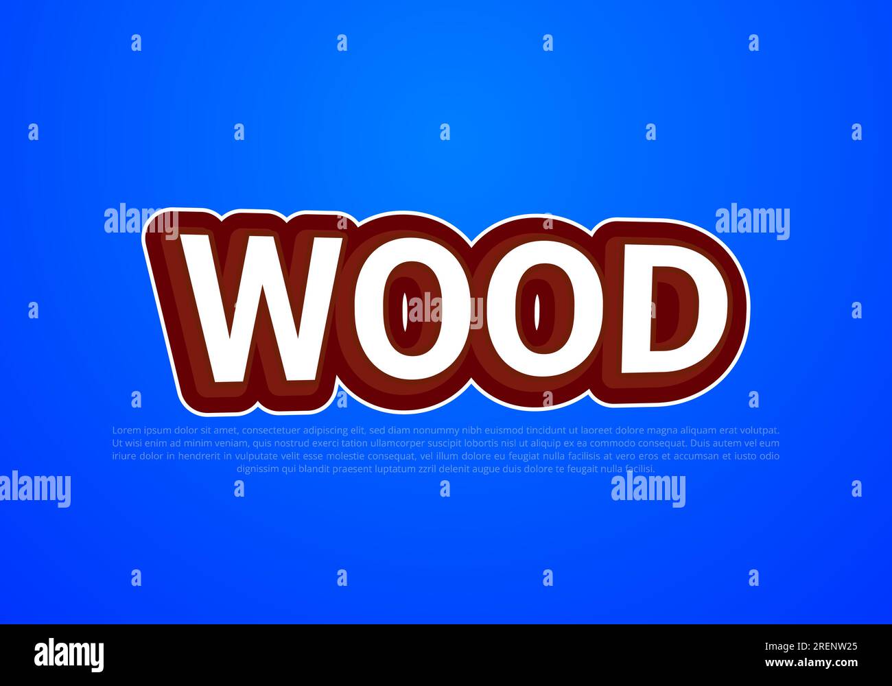 Crunchy text effect template with 3d bold style use for logo Pro Vector ...