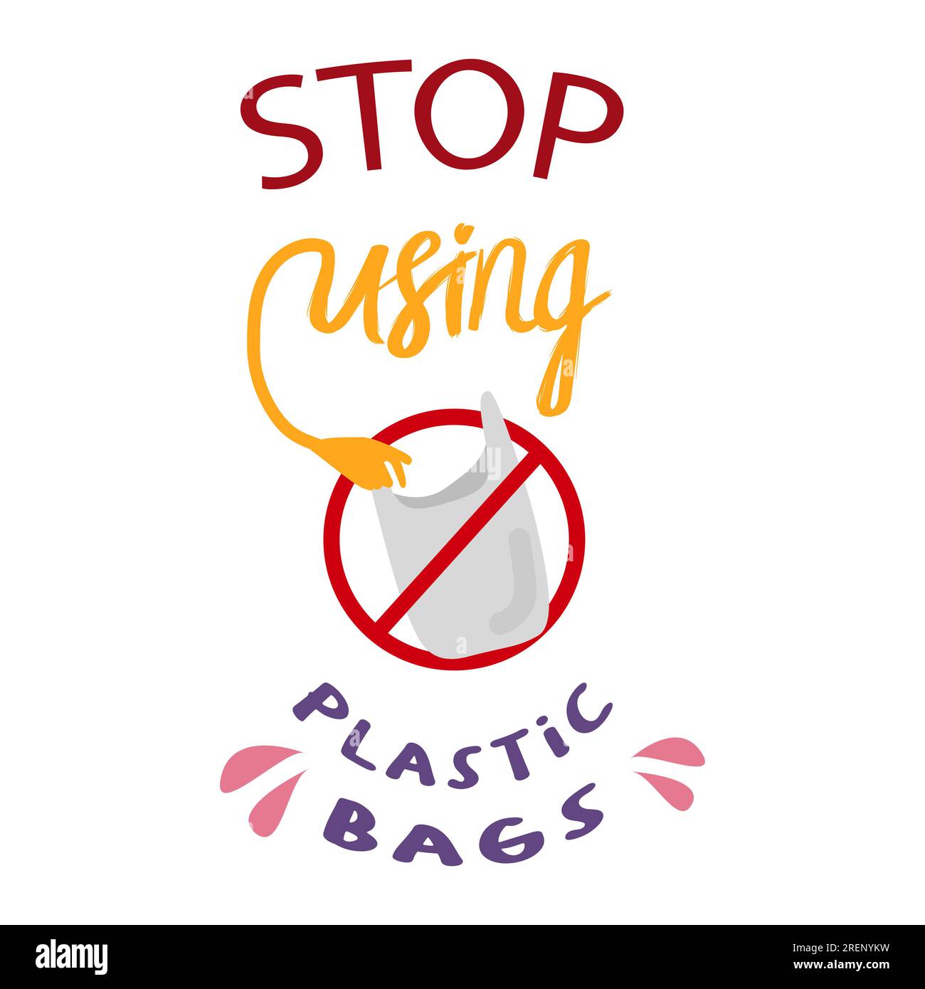 stop using plastic bags prohibition quotes protect waste environment