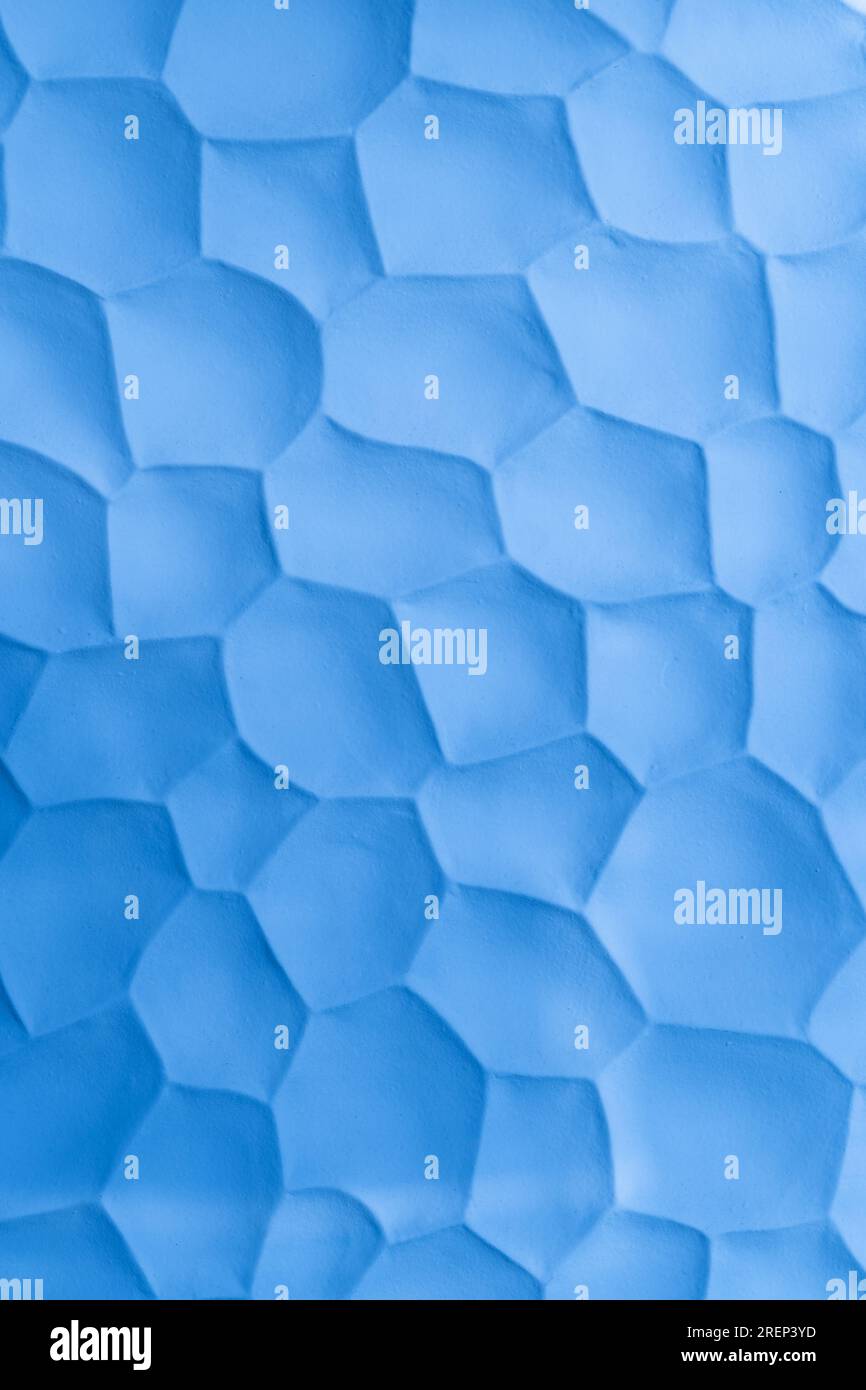 Polygon mosaic background, hexagon backdrop, polygonal structure Stock Photo