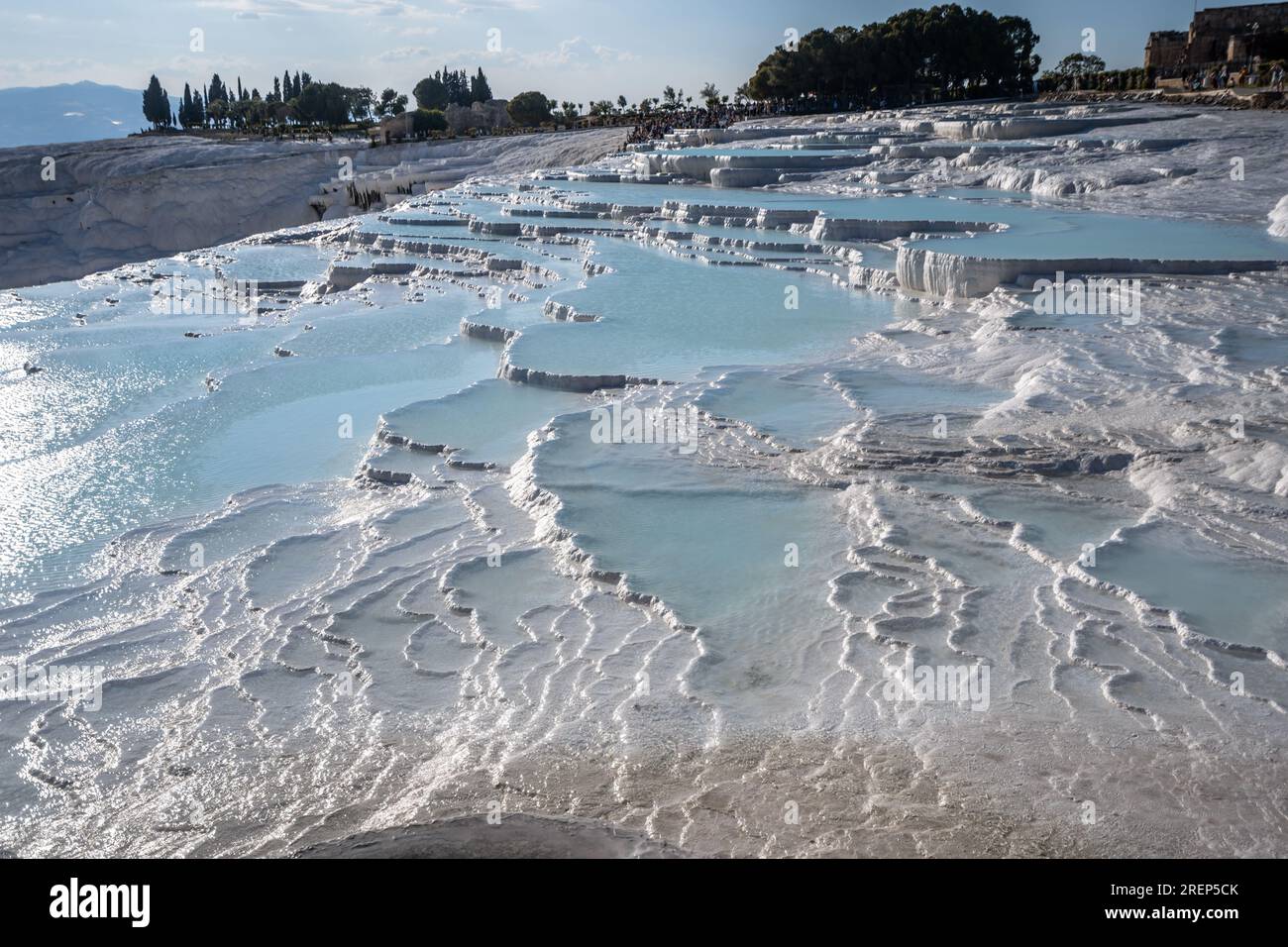 Pamukkale Hierapolis Pamukkale Archeological Site UNESCO Site 
