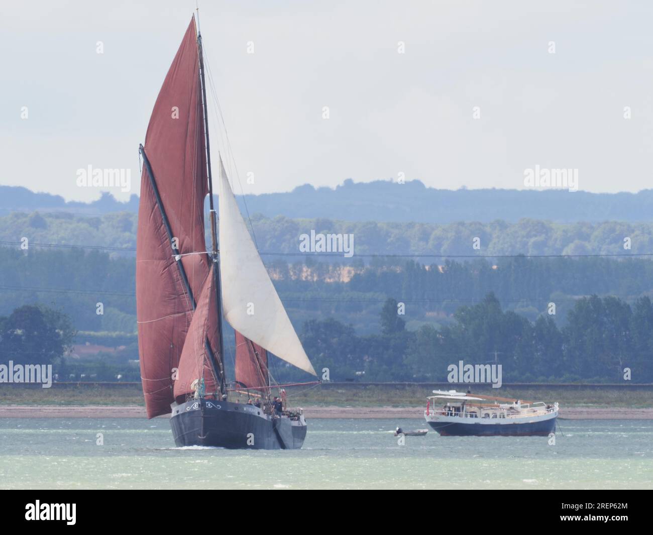 Shellness, Kent, UK. 29th July, 2023. The 50th Swale Thames Sailing