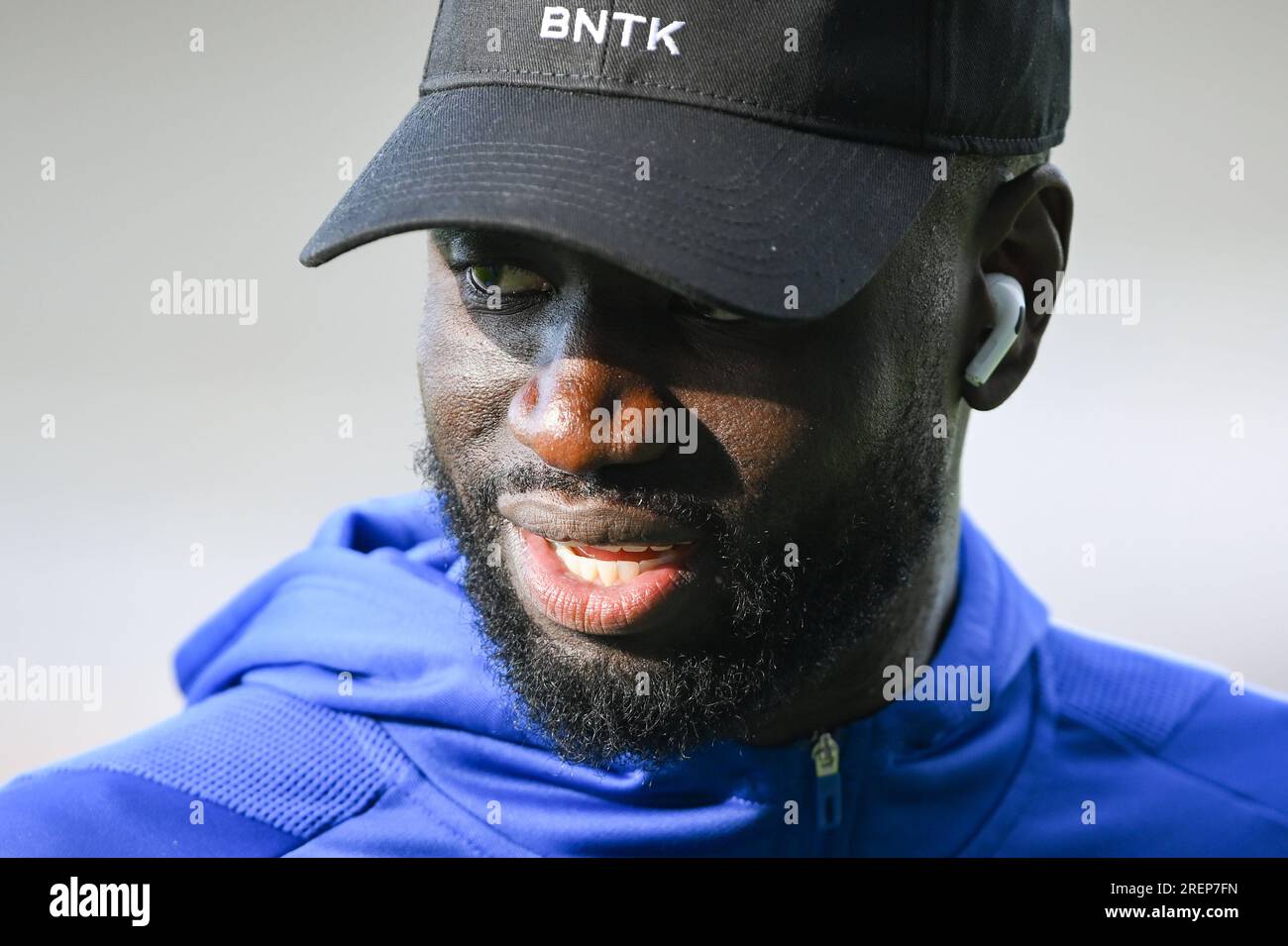 Cheikhou Kouyate of Nottingham Forest during the Pre-season Friendly match between Nottingham Forest and Leeds United at the Pirelli Stadium, Burton upon Trent on Thursday 27th July 2023. (Photo: Jon Hobley | MI News) Stock Photo
