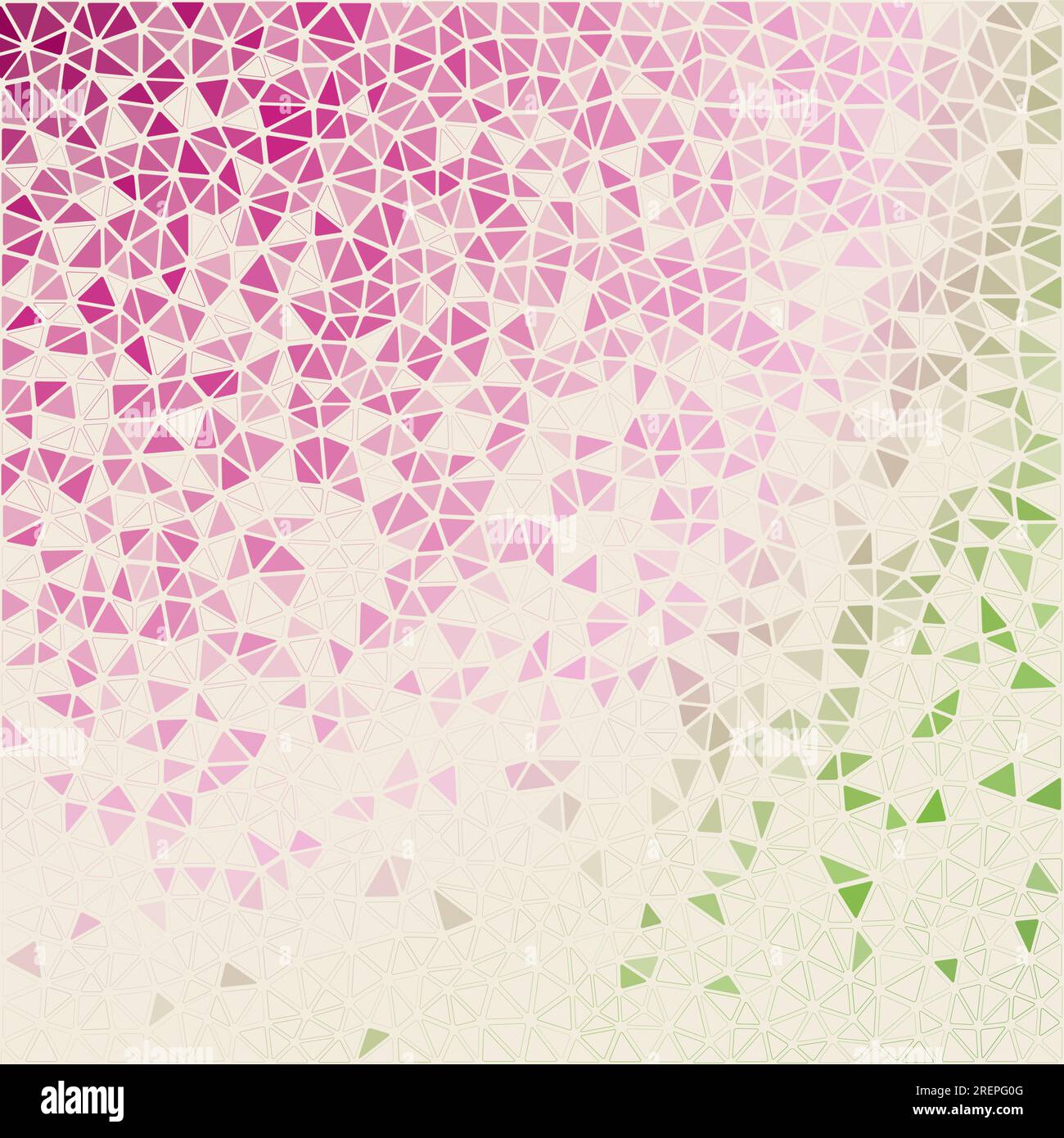 Abstract geometric background. Amazing scattered low poly triangles with colored gradient. Awesome vector illustration. Stock Vector
