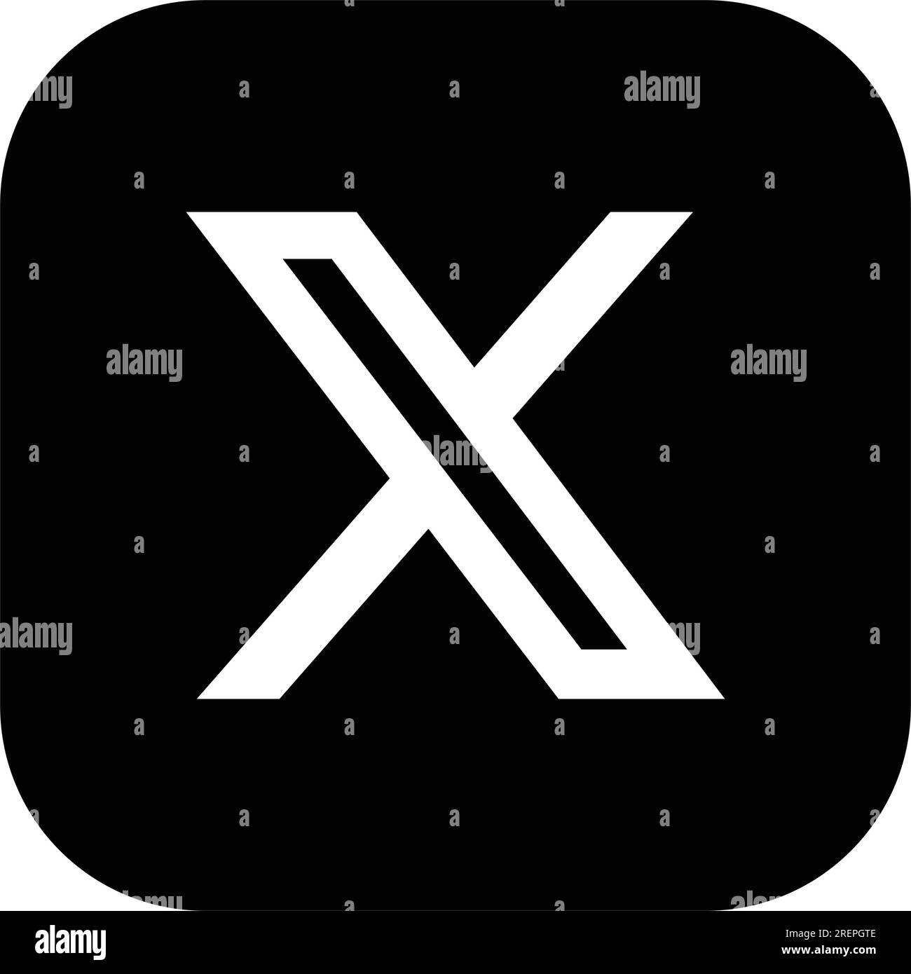 Platform X Logo Black And White Stock Photos Images Alamy