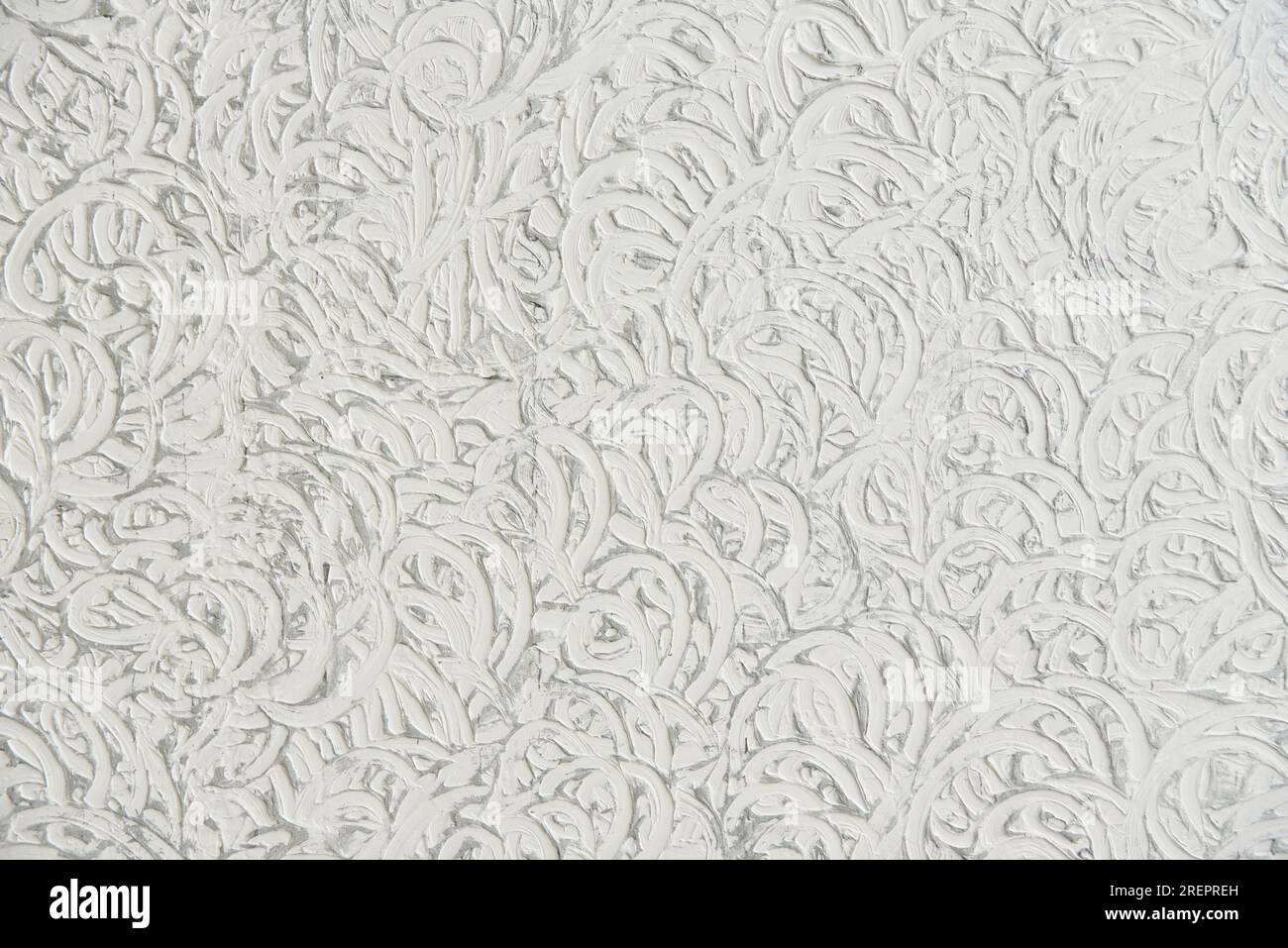 White wall stucco plaster texture Stock Photo